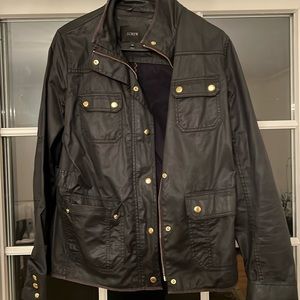 Black J.Crew jacket with metal details